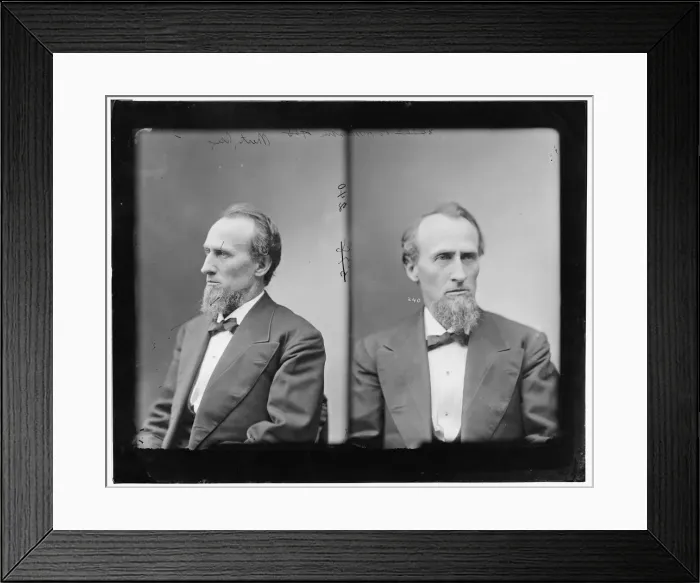 Framed Print : Benjamin Franklin Martin of West Virginia, 1865-1880. Creator: Unknown Framed Print : Benjamin Franklin Martin of West Virginia, 1865-1880. Creator: Unknown