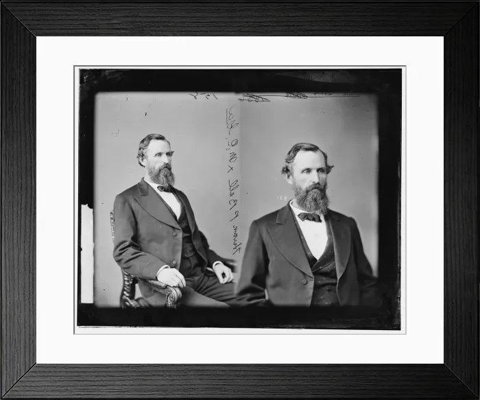 Framed Print : Hiram P. Bell of Georgia, between 1865 and 1880. Creator: Unknown Framed Print : Hiram P. Bell of Georgia, between 1865 and 1880. Creator: Unknown
