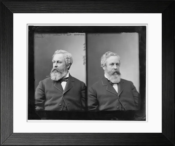 Framed Print : George R. Cutler, US Army Paymaster, between 1865 and 1880. Creator: Unknown Framed Print : George R. Cutler, US Army Paymaster, between 1865 and 1880. Creator: Unknown