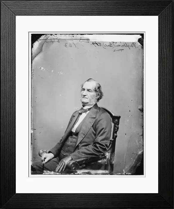 Framed Print : Roger Chew Weightman, between 1865 and 1880. Creator: Unknown Framed Print : Roger Chew Weightman, between 1865 and 1880. Creator: Unknown