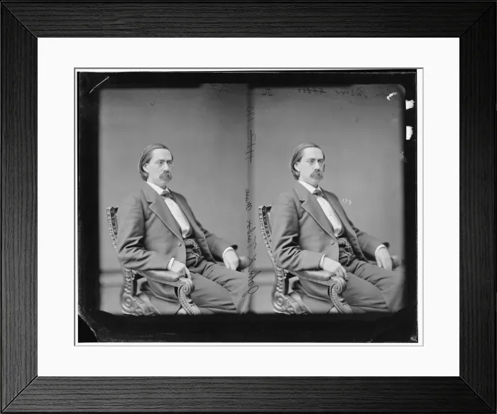 Framed Print : John Kemble Tarbox of Massachusetts, between 1865 and 1880. Creator: Unknown Framed Print : John Kemble Tarbox of Massachusetts, between 1865 and 1880. Creator: Unknown
