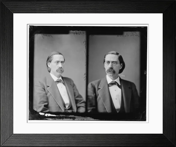 Framed Print : John Kemble Tarbox of Massachusetts, between 1865 and 1880. Creator: Unknown Framed Print : John Kemble Tarbox of Massachusetts, between 1865 and 1880. Creator: Unknown