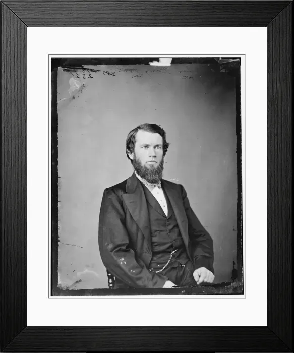 Framed Print : Thomas White Ferry of Michigan, between 1865 and 1880. Creator: Unknown Framed Print : Thomas White Ferry of Michigan, between 1865 and 1880. Creator: Unknown