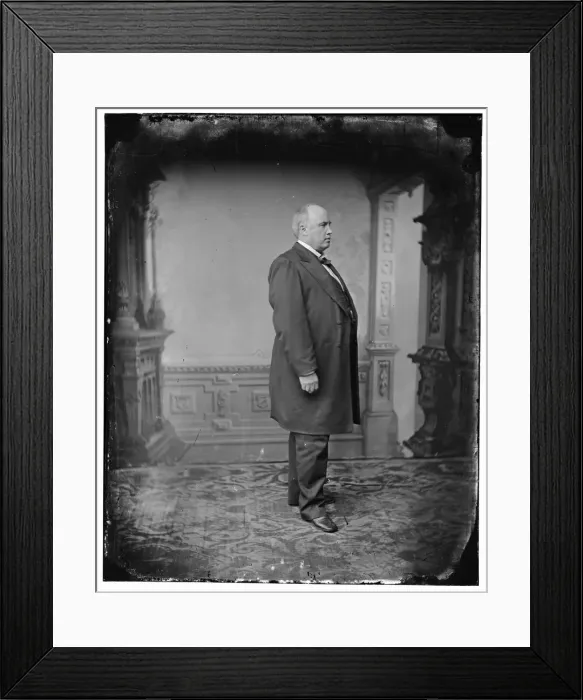Framed Print : Robert G. Ingersoll, 1870s. Creator: Unknown Framed Print : Robert G. Ingersoll, 1870s. Creator: Unknown