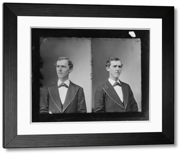Framed Print : W. S. Shallenberger of Mississippi, 1865-1880. Creator: Unknown Framed Print : W. S. Shallenberger of Mississippi, 1865-1880. Creator: Unknown