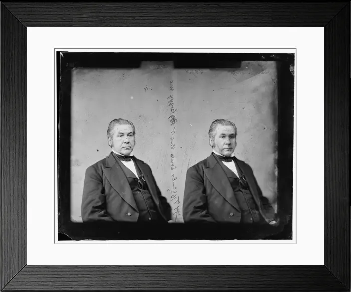 Framed Print : Lewis Vital Bogy of Missouri, between 1865 and 1880. Creator: Unknown Framed Print : Lewis Vital Bogy of Missouri, between 1865 and 1880. Creator: Unknown