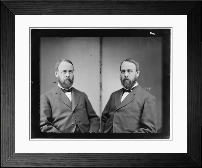 Framed Print : Professor Hall, 1865-1880. Creator: Unknown Framed Print : Professor Hall, 1865-1880. Creator: Unknown