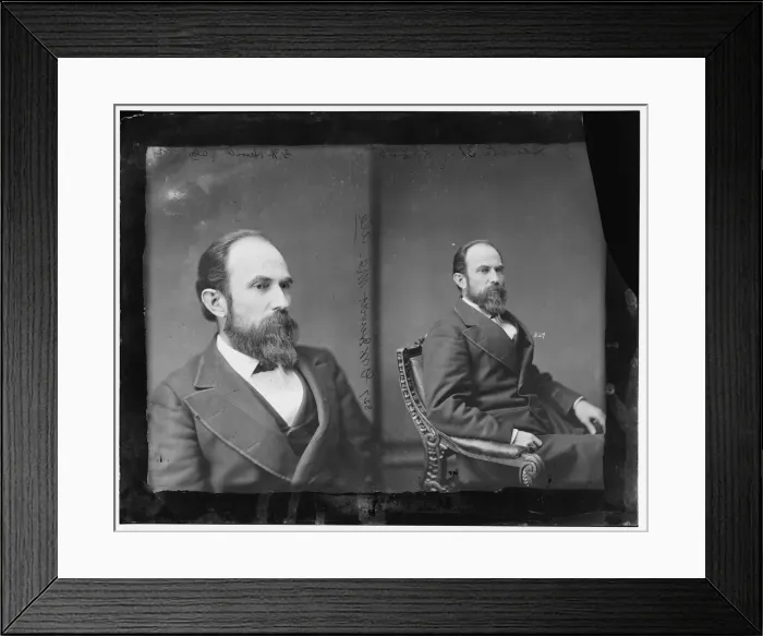 Framed Print : G. W. Hewitt of Alabama, 1865-1880. Creator: Unknown Framed Print : G. W. Hewitt of Alabama, 1865-1880. Creator: Unknown