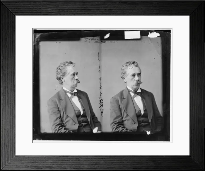 Framed Print : John Hancock of Texas, 1865-1880. Creator: Unknown Framed Print : John Hancock of Texas, 1865-1880. Creator: Unknown