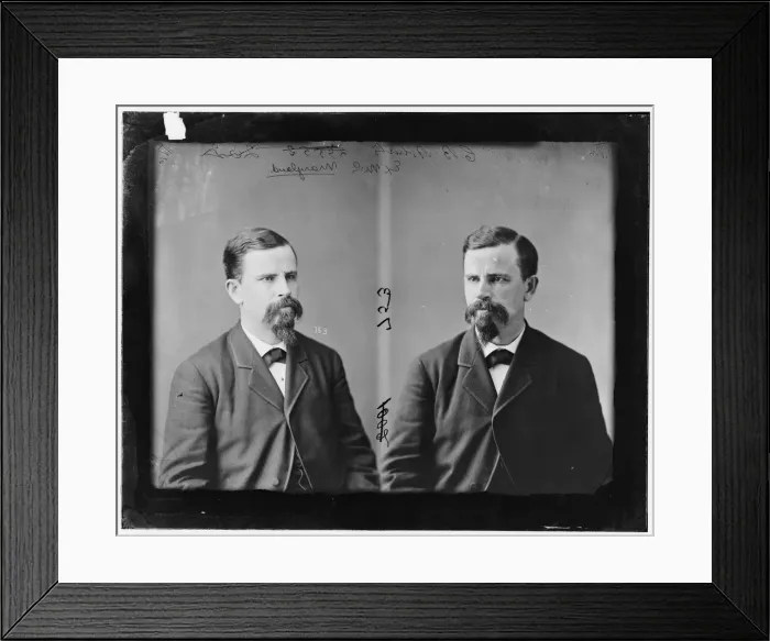 Framed Print : Charles Boyle Roberts of Maryland, 1865-1880. Creator: Unknown Framed Print : Charles Boyle Roberts of Maryland, 1865-1880. Creator: Unknown