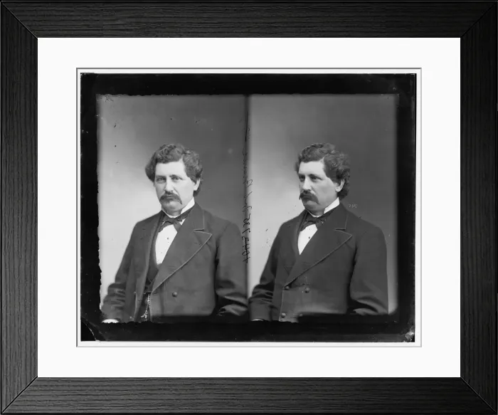 Framed Print : Mark Spencer Brewer of Michigan, 1865-1880. Creator: Unknown Framed Print : Mark Spencer Brewer of Michigan, 1865-1880. Creator: Unknown