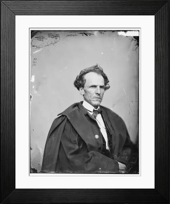 Framed Print : James Henry Lane, between 1855 and 1865. Creator: Unknown Framed Print : James Henry Lane, between 1855 and 1865. Creator: Unknown