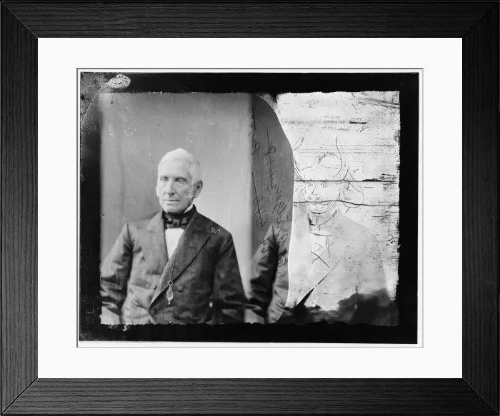 Framed Print : S. A. Bridges of Pennsylvania, between 1865 and 1880. Creator: Unknown Framed Print : S. A. Bridges of Pennsylvania, between 1865 and 1880. Creator: Unknown
