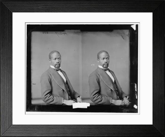 Framed Print : Jeremiah Haralson of Alabama, 1865-1880. Creator: Unknown Framed Print : Jeremiah Haralson of Alabama, 1865-1880. Creator: Unknown
