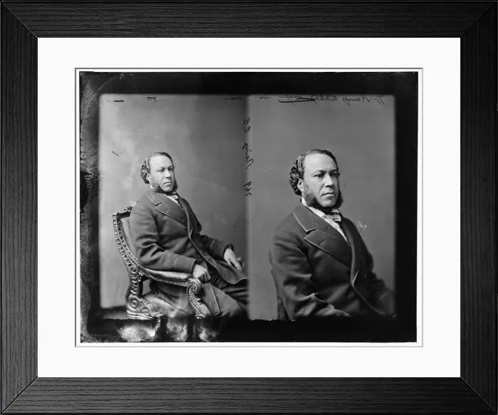 Framed Print : Joseph Hayne Rainey of South Carolina, 1865-1880. Creator: Unknown Framed Print : Joseph Hayne Rainey of South Carolina, 1865-1880. Creator: Unknown
