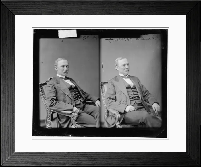 Framed Print : John Henry Caldwell of Alabama, 1865-1880. Creator: Unknown Framed Print : John Henry Caldwell of Alabama, 1865-1880. Creator: Unknown