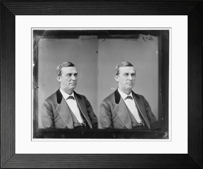 Framed Print : Milton J. Durham of Kentucky, 1865-1880. Creator: Unknown Framed Print : Milton J. Durham of Kentucky, 1865-1880. Creator: Unknown
