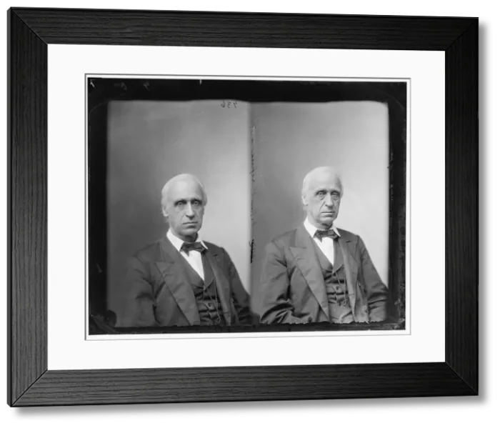 Framed Print : John D. Defrees, 1865-1880. Creator: Unknown Framed Print : John D. Defrees, 1865-1880. Creator: Unknown