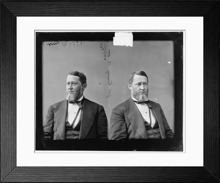 Framed Print : Jacob Turney of Pennsylvania, 1865-1880. Creator: Unknown Framed Print : Jacob Turney of Pennsylvania, 1865-1880. Creator: Unknown