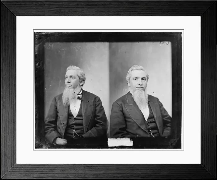 Framed Print : I. N. Evans of Pennsylvania, 1865-1880. Creator: Unknown Framed Print : I. N. Evans of Pennsylvania, 1865-1880. Creator: Unknown