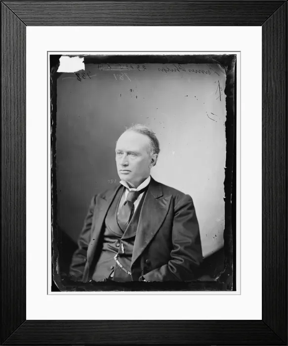 Framed Print : James Phelps of Connecticut, between 1865 and 1880. Creator: Unknown Framed Print : James Phelps of Connecticut, between 1865 and 1880. Creator: Unknown