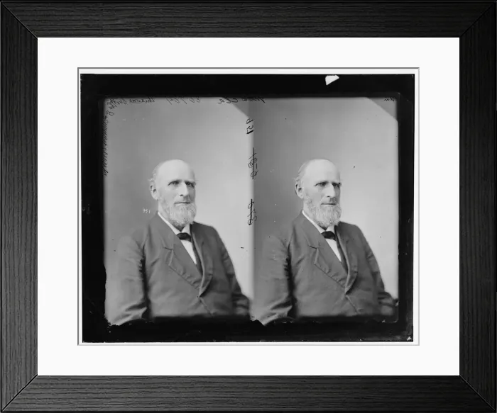 Framed Print : Jacob Hart Ela of New Hampshire, between 1865 and 1880. Creator: Unknown Framed Print : Jacob Hart Ela of New Hampshire, between 1865 and 1880. Creator: Unknown