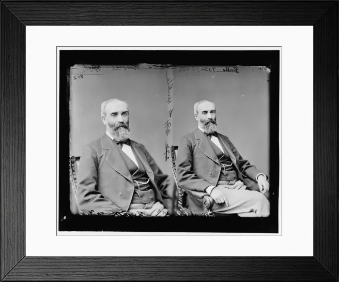 Framed Print : E. J. Henkle of Maryland, 1865-1880. Creator: Unknown Framed Print : E. J. Henkle of Maryland, 1865-1880. Creator: Unknown