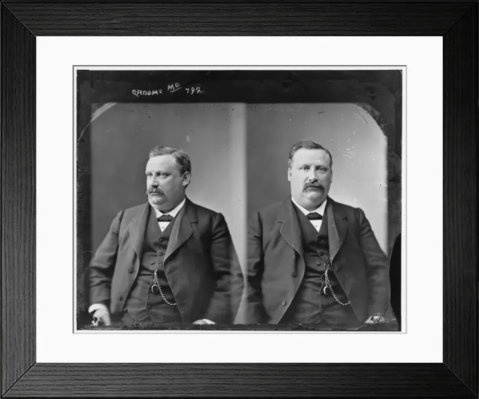Framed Print : James Black Groome of Maryland, 1865-1880. Creator: Unknown Framed Print : James Black Groome of Maryland, 1865-1880. Creator: Unknown