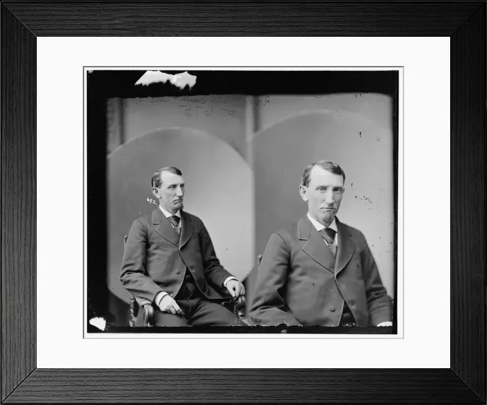 Framed Print : A. V. Pratt, 1865-1880. Creator: Unknown Framed Print : A. V. Pratt, 1865-1880. Creator: Unknown