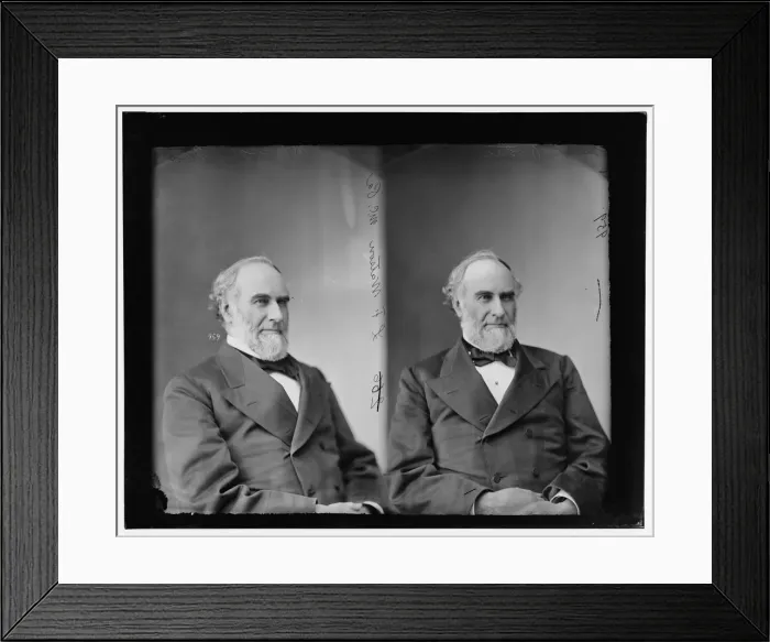Framed Print : Lewis Findlay Watson of Pennsylvania, 1865-1880. Creator: Unknown Framed Print : Lewis Findlay Watson of Pennsylvania, 1865-1880. Creator: Unknown