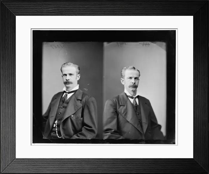 Framed Print : E. R. Meeker, 1865-1880. Creator: Unknown Framed Print : E. R. Meeker, 1865-1880. Creator: Unknown