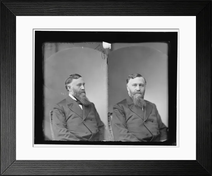 Framed Print : A. W. Hawks of Illinois, 1865-1880. Creator: Unknown Framed Print : A. W. Hawks of Illinois, 1865-1880. Creator: Unknown