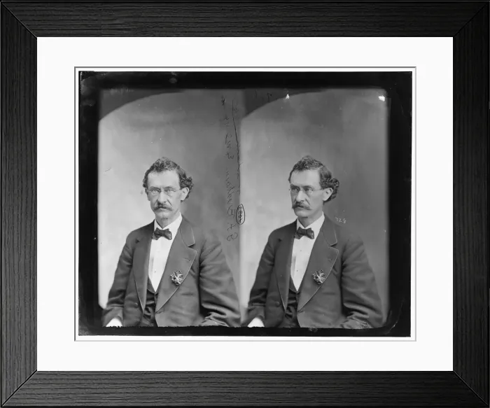 Framed Print : G. A. Bredham of New Jersey?, 1865-1880. Creator: Unknown Framed Print : G. A. Bredham of New Jersey?, 1865-1880. Creator: Unknown