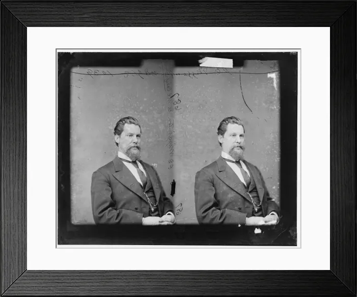Framed Print : Peter Dinwiddie Wigginton of California, 1865-1880. Creator: Unknown Framed Print : Peter Dinwiddie Wigginton of California, 1865-1880. Creator: Unknown