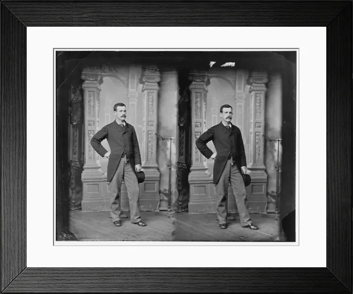 Framed Print : Edward Hanlan (oarsman), 1865-1880. Creator: Unknown Framed Print : Edward Hanlan (oarsman), 1865-1880. Creator: Unknown