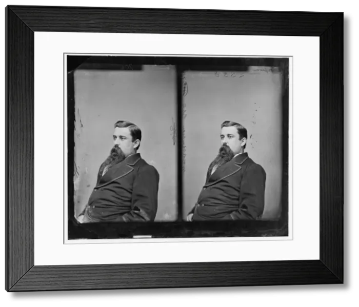 Framed Print : William B. Thompson of Ohio?, 1865-1880. Creator: Unknown Framed Print : William B. Thompson of Ohio?, 1865-1880. Creator: Unknown
