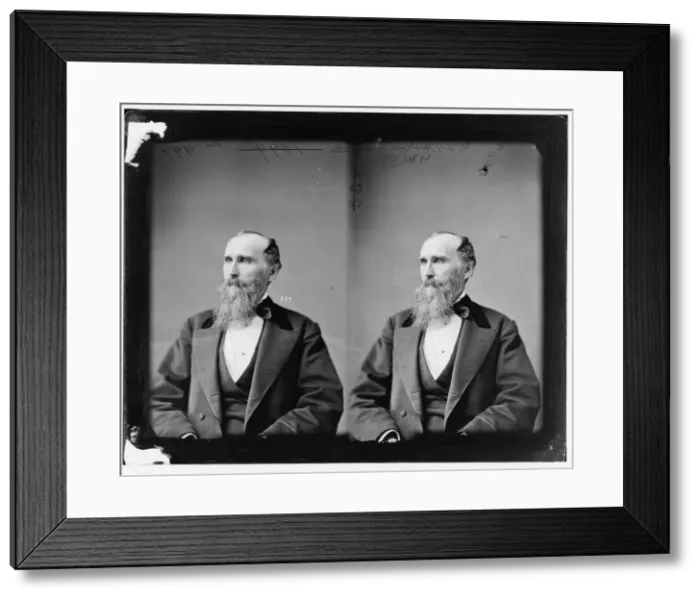 Framed Print : G. G. Hoskins of New York, 1865-1880. Creator: Unknown Framed Print : G. G. Hoskins of New York, 1865-1880. Creator: Unknown