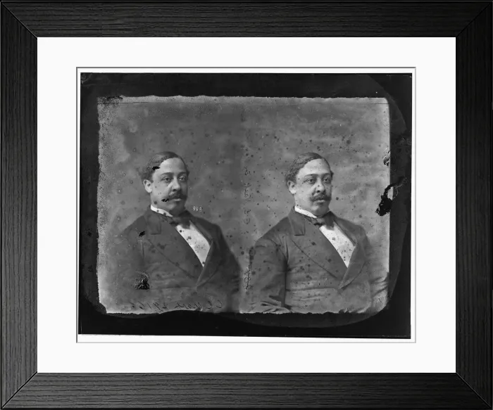 Framed Print : Charles Edmund Nash of Louisiana, 1865-1880. Creator: Unknown Framed Print : Charles Edmund Nash of Louisiana, 1865-1880. Creator: Unknown