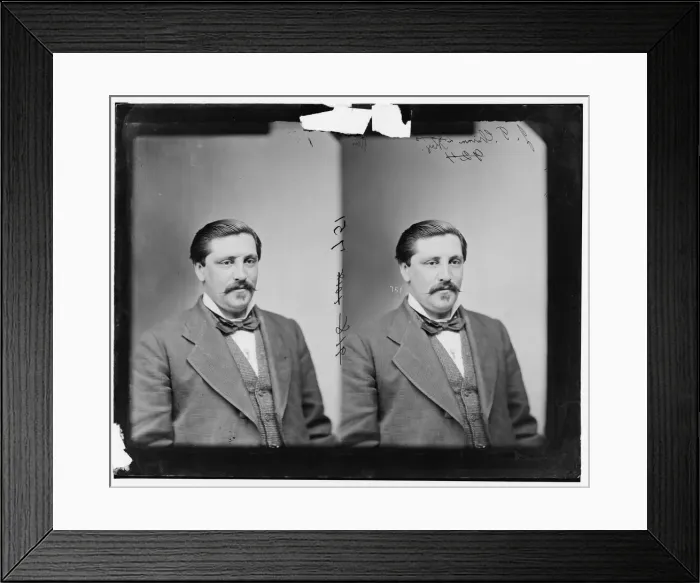 Framed Print : John T. Chinn of Kentucky?, 1865-1880. Creator: Unknown Framed Print : John T. Chinn of Kentucky?, 1865-1880. Creator: Unknown