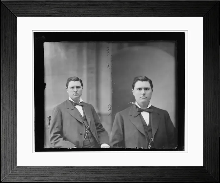 Framed Print : James Buchanan Richmond of Virginia, 1865-1880. Creator: Unknown Framed Print : James Buchanan Richmond of Virginia, 1865-1880. Creator: Unknown