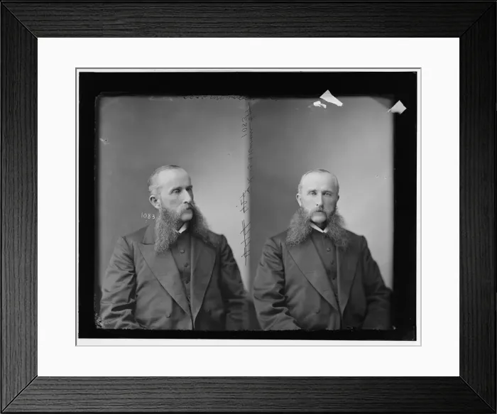 Framed Print : R. K. Bachman of Pennsylvania, 1865-1880. Creator: Unknown Framed Print : R. K. Bachman of Pennsylvania, 1865-1880. Creator: Unknown