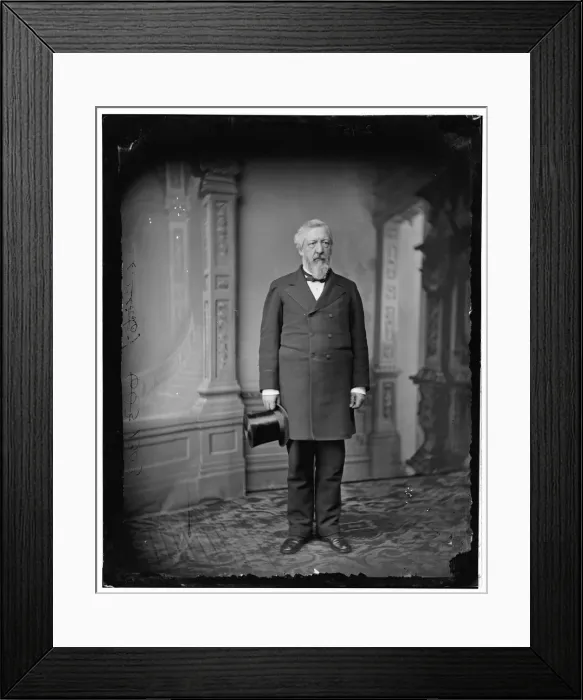 Framed Print : James G. Blaine of Maine, 1865-1880. Creator: Unknown Framed Print : James G. Blaine of Maine, 1865-1880. Creator: Unknown