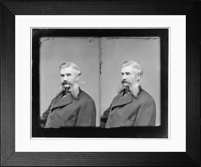 Framed Print : E. S. Danenhower, 1865-1880. Creator: Unknown Framed Print : E. S. Danenhower, 1865-1880. Creator: Unknown