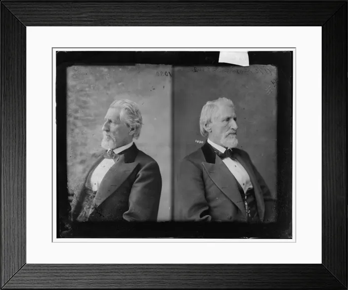 Framed Print : O. R. Singleton of Mississippi, 1865-1880. Creator: Unknown Framed Print : O. R. Singleton of Mississippi, 1865-1880. Creator: Unknown