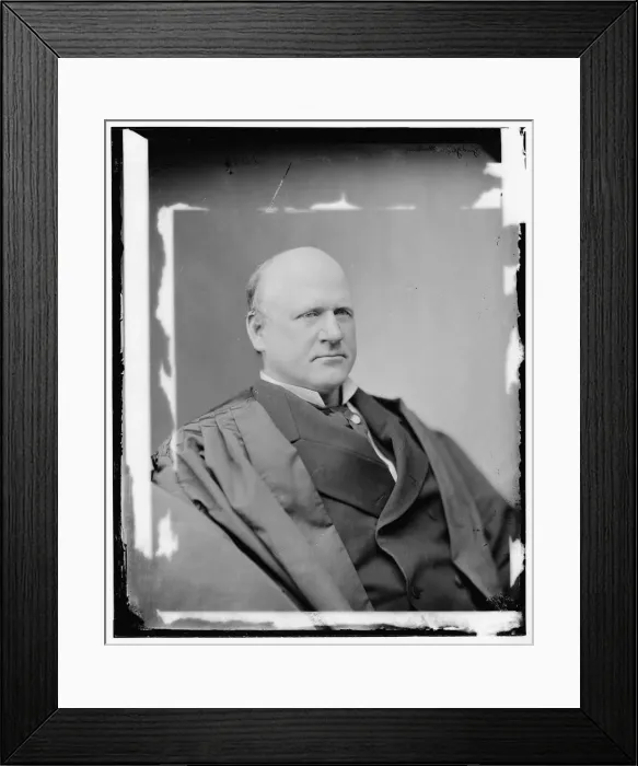 Framed Print : Judge John Marshall Harlan, Supreme Court, between 1865 and 1880. Creator: Unknown Framed Print : Judge John Marshall Harlan, Supreme Court, between 1865 and 1880. Creator: Unknown