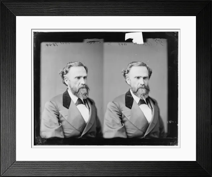 Framed Print : John DeWitt Atkins of Tennessee, 1865-1880. Creator: Unknown Framed Print : John DeWitt Atkins of Tennessee, 1865-1880. Creator: Unknown