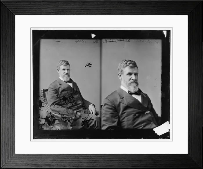 Framed Print : James Williams of Delaware, 1865-1880. Creator: Unknown Framed Print : James Williams of Delaware, 1865-1880. Creator: Unknown
