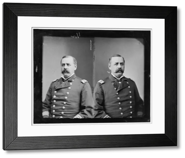 Framed Print : Admiral Henry L. Howison, 1865-1880. Creator: Unknown Framed Print : Admiral Henry L. Howison, 1865-1880. Creator: Unknown