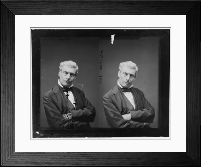 Framed Print : William Harrell Felton of Georgia, 1865-1880. Creator: Unknown Framed Print : William Harrell Felton of Georgia, 1865-1880. Creator: Unknown