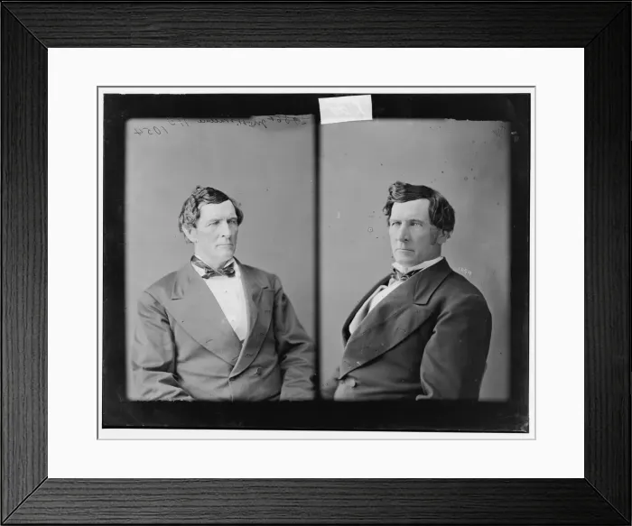 Framed Print : John W. Wallace of Pennsylvania, 1865-1880. Creator: Unknown Framed Print : John W. Wallace of Pennsylvania, 1865-1880. Creator: Unknown